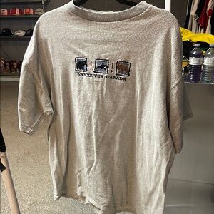 Vancouver Canada Beige Men's Shirt